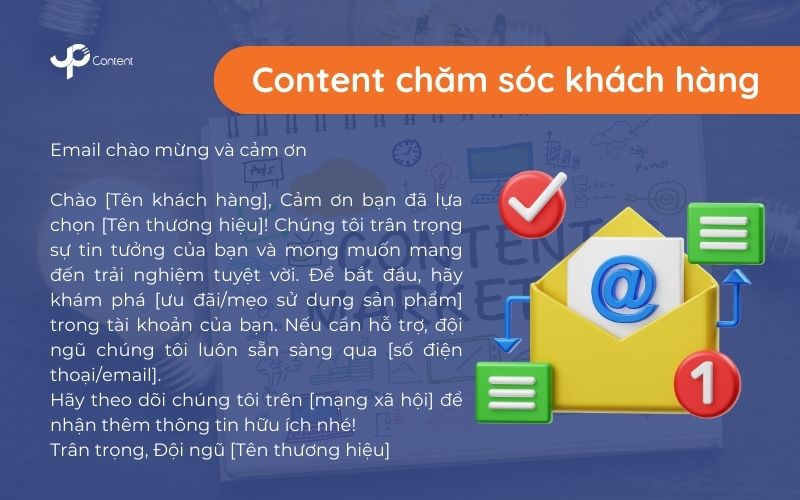 Các dạng content - content chăm sóc khách hàng