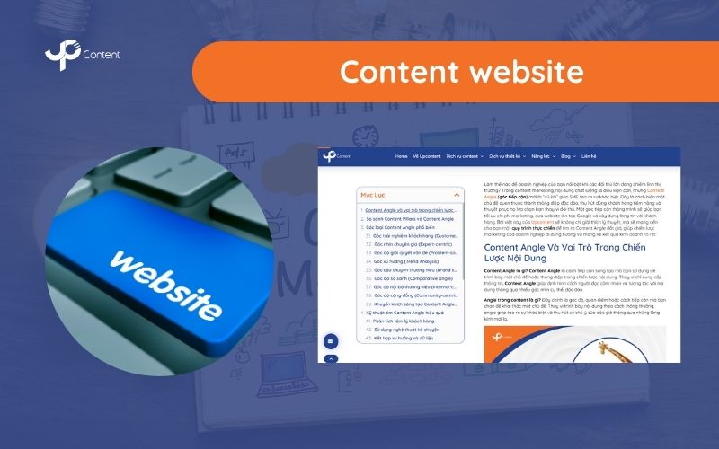 Các dạng content - content website
