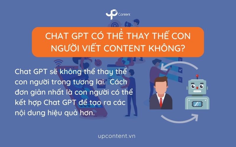 Chat GPT có thể thay thế con người không