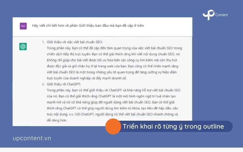 Hướng dẫn viết bài chuẩn SEO với Chat GPT