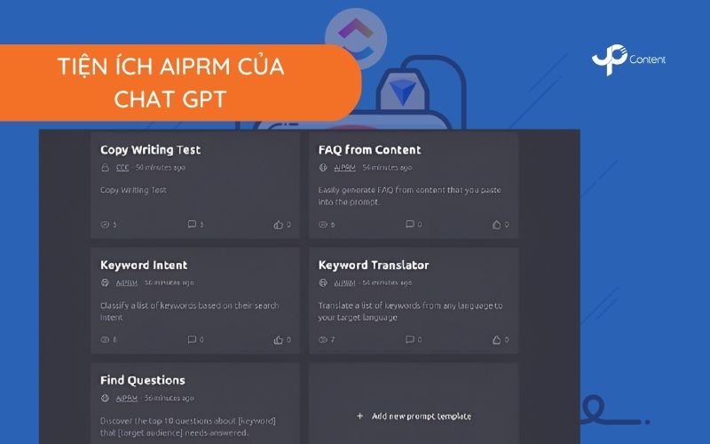 Tiện ích AIPRM của Chat GPT