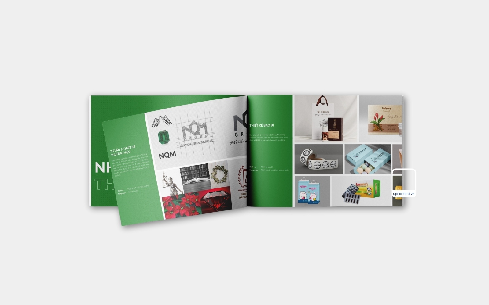 2 trang mẫu hồ sơ năng lực công ty thiết kế in ấn