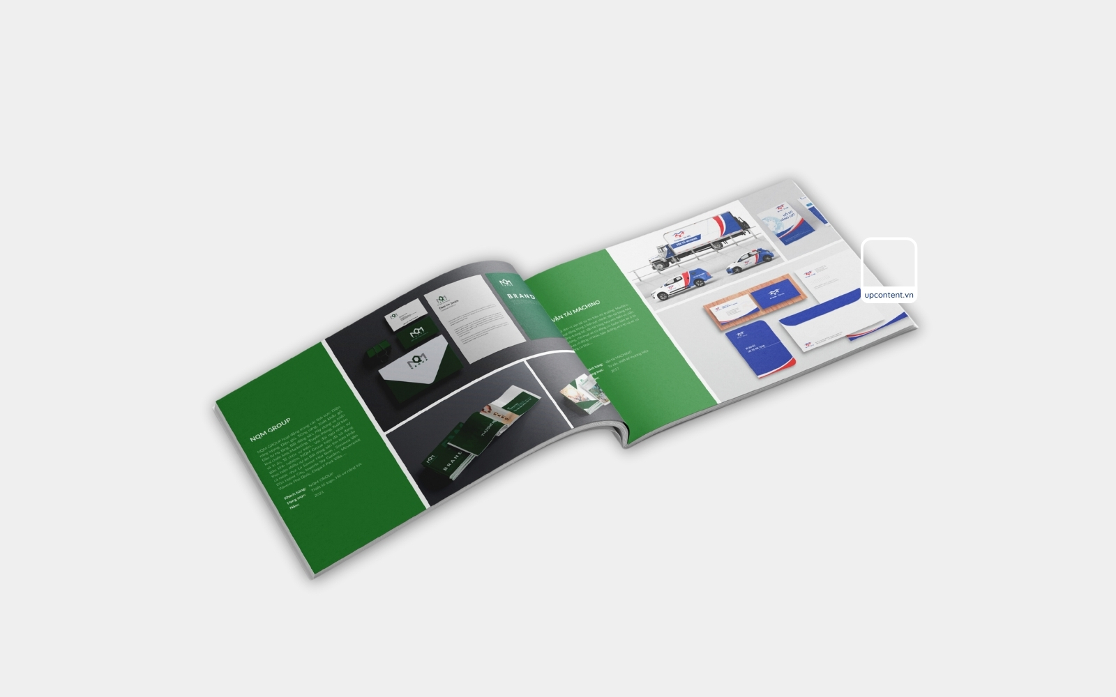 2 trang mẫu công ty in ấn profile