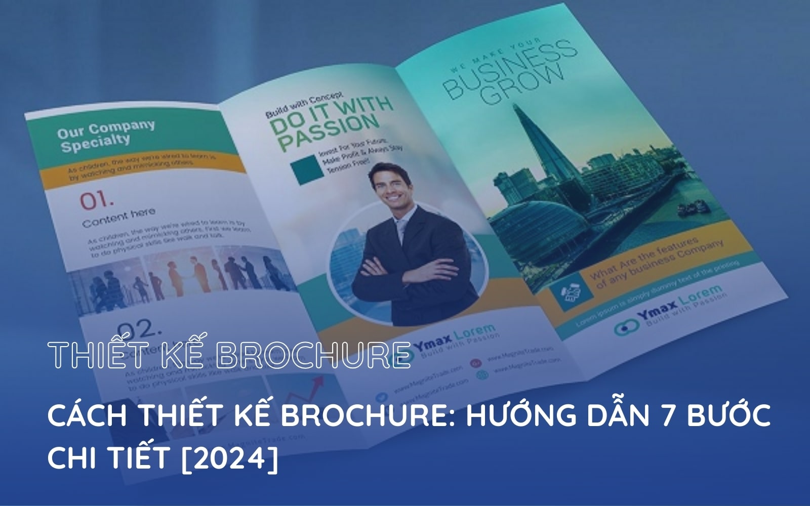 cách thế kế brochure