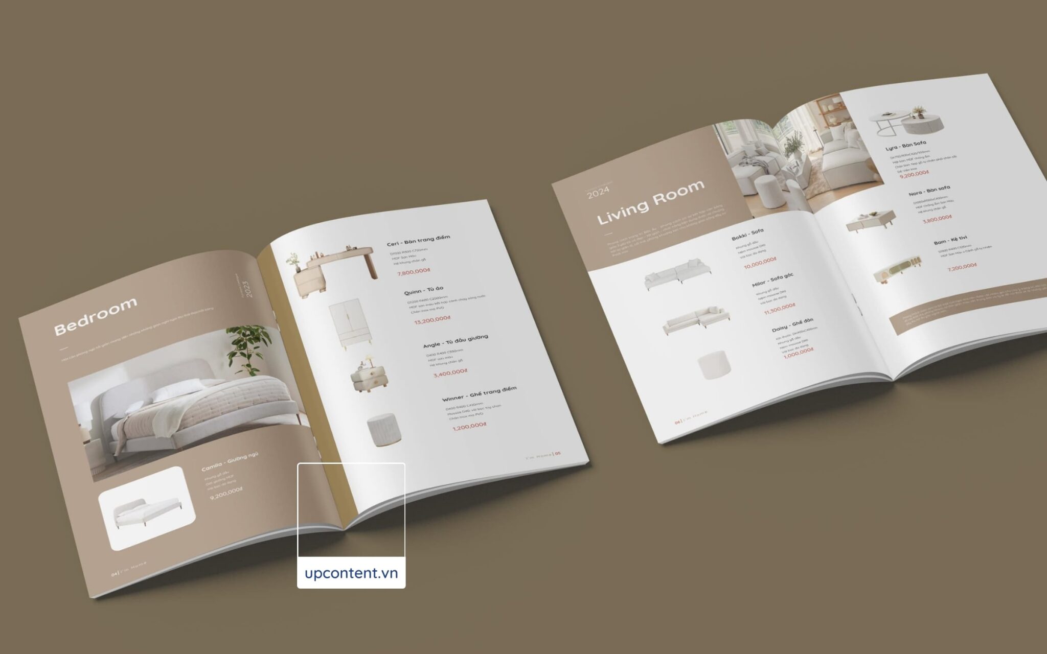50+ Mẫu Catalogue Nội Thất đẹp: đồ Gỗ, Văn Phòng, Nhà ở, Trang Trí