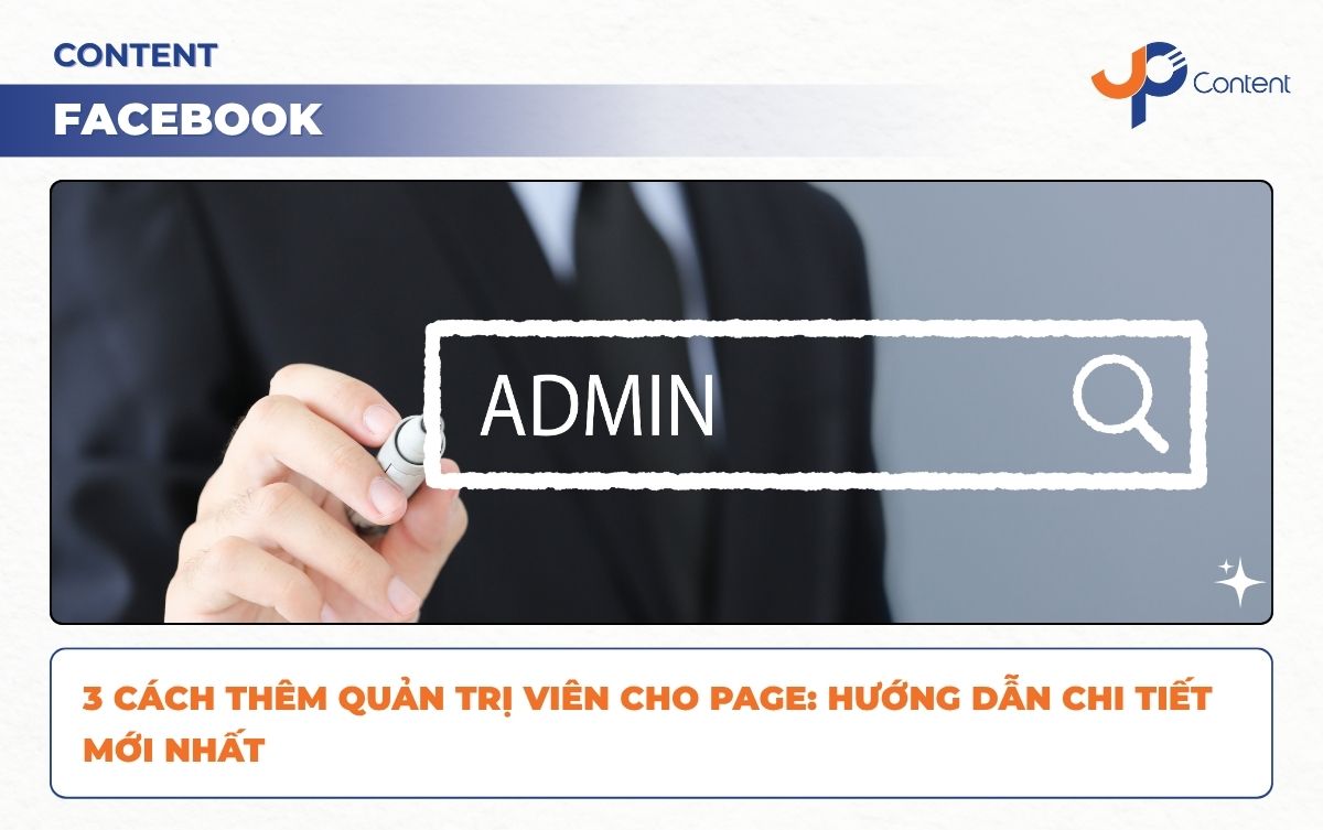cách thêm quản trị viên cho page