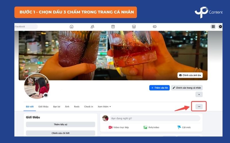 Chuyển trang cá nhân thành fanpage bước 1