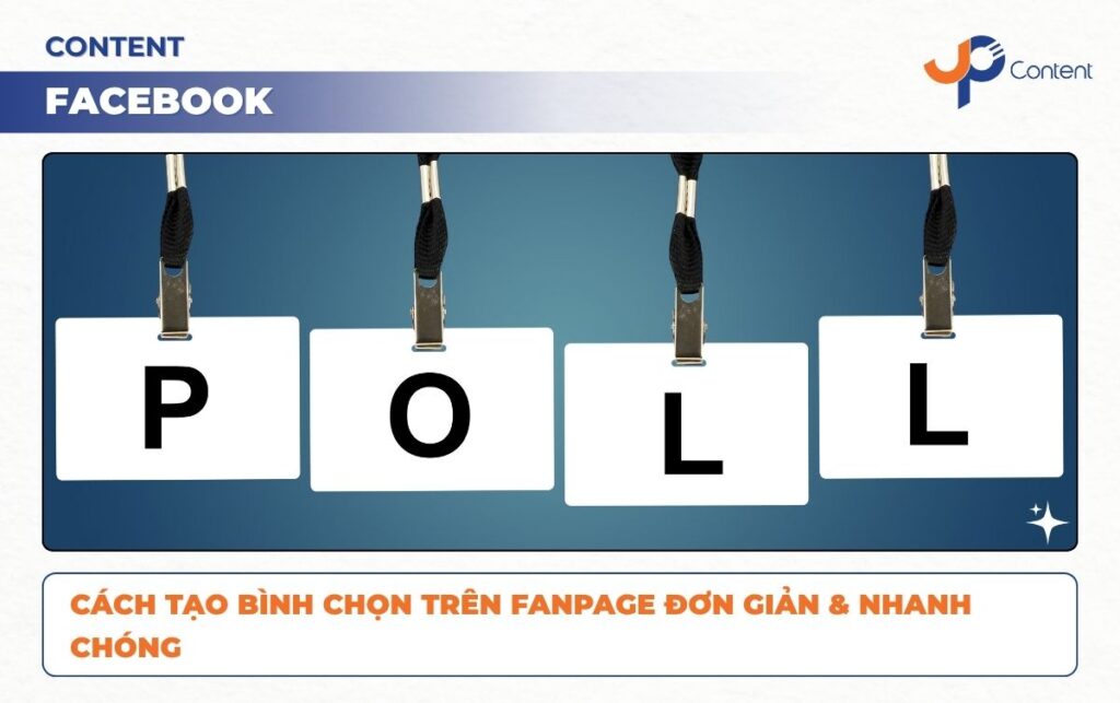 Cách tạo bình chọn trên fanpage