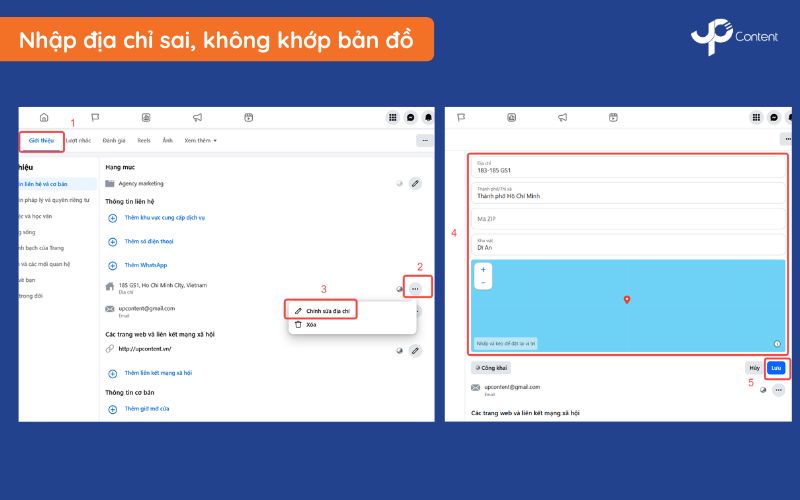 Khắc phục lỗi 3 fanpage không check in được