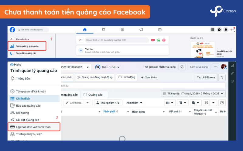 Khắc phục lỗi 4 fanpage không check in được