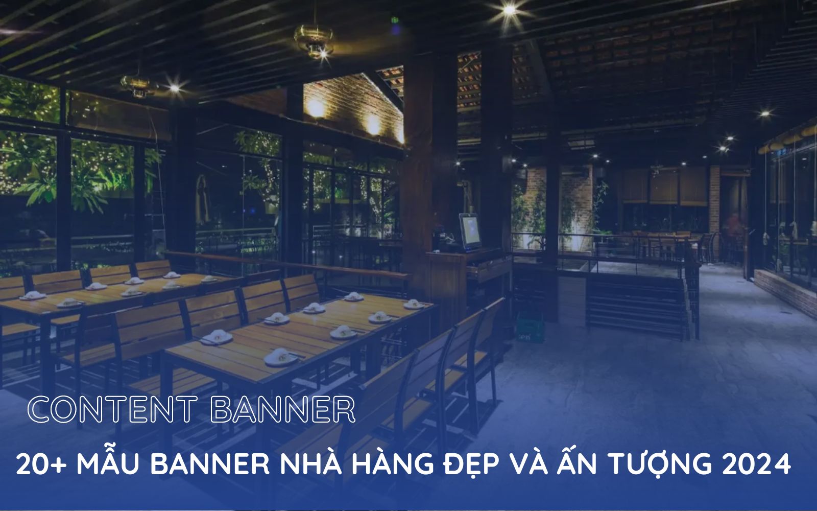 Banner nhà hàng