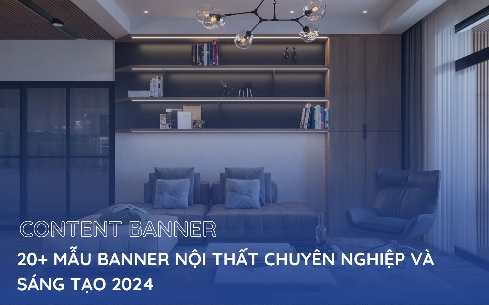 Mẫu banner nội thất đẹp