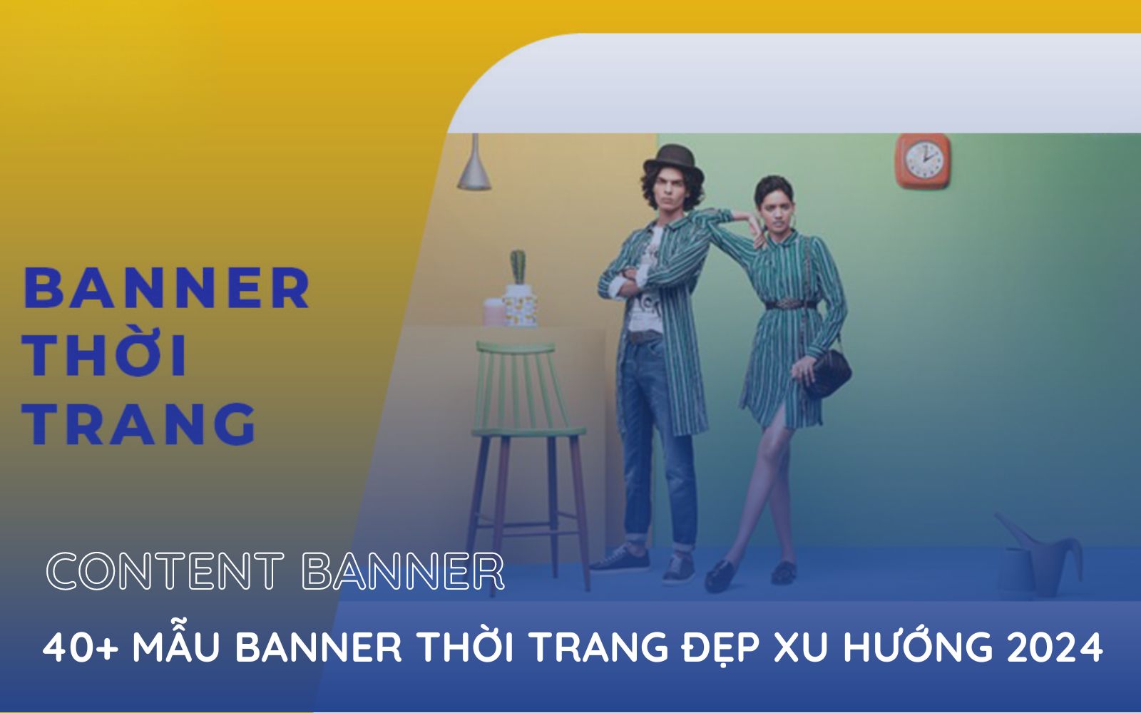 Banner thời trang