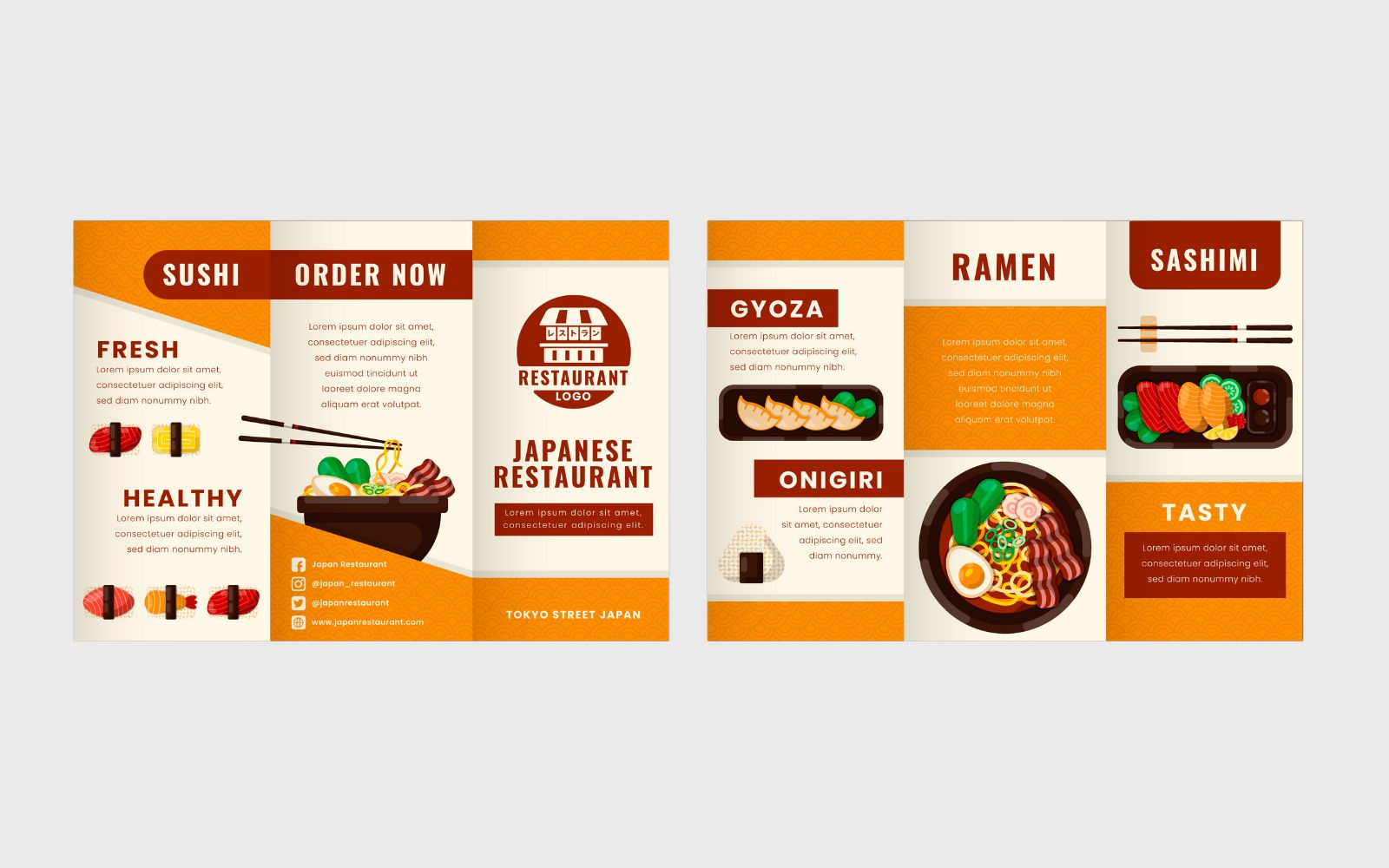 Brochure sự kiện ẩm thực 03
