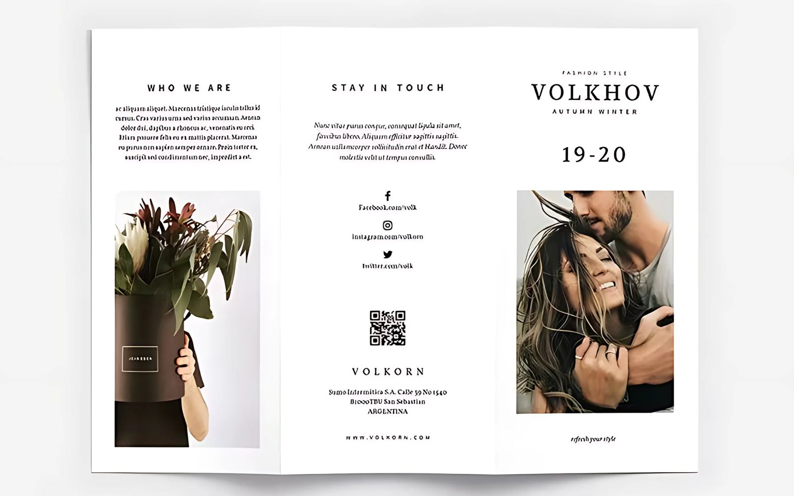 Brochure sự kiện thời trang 03