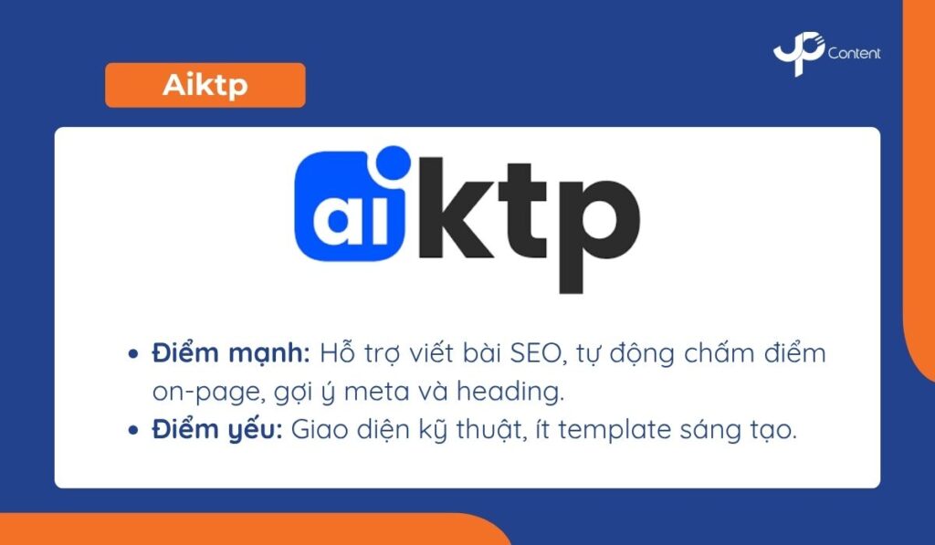 AI viết content AI KTP