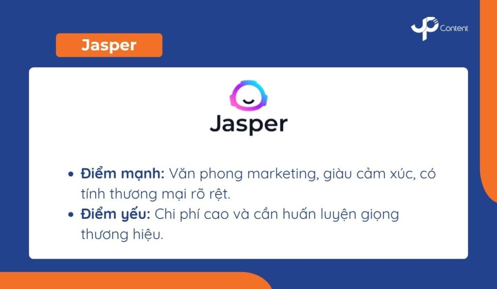 AI viết content Jasper
