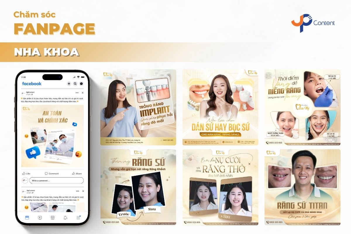 Showcase NHA KHOA THIÊN MỸ X UPCONTENT