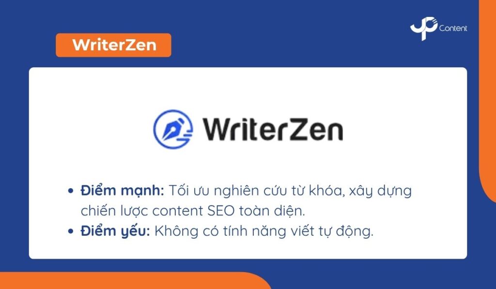 AI viết content WriterZen