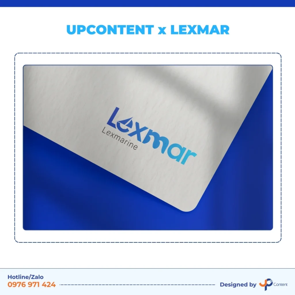 Option 2 thiết kế logo công ty Lexmar