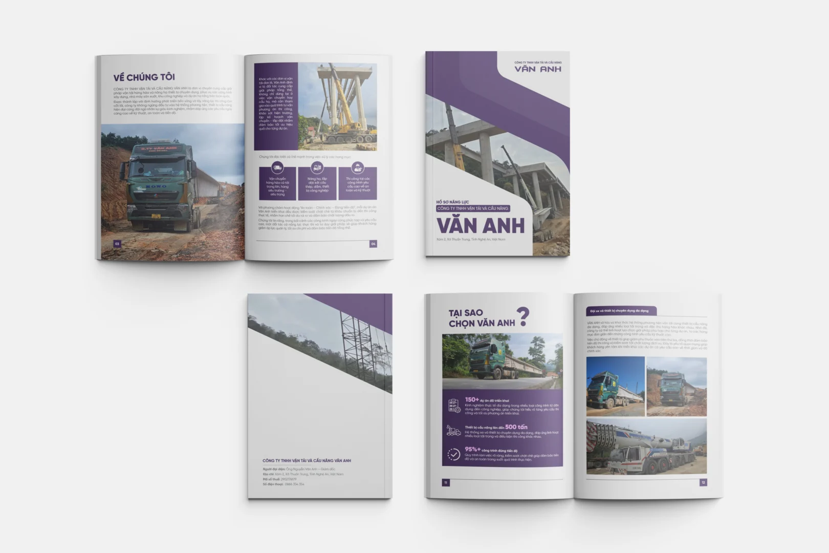 Profile công ty vận tải Văn Anh